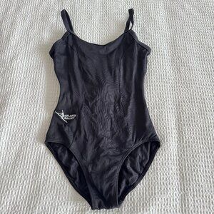 Atlanta Ballet black summer intensive leotard PETITE